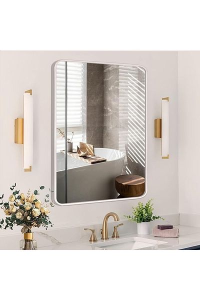 DEC4 Shatterproof rectangular mirror, size 120*60 cm, multiple frame colors