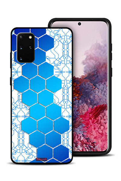 Tolwak غطاء حماية لهاتف سامسونج جالكسي S20 بلس بأيقونات سداسية الشكل على شكل ...
