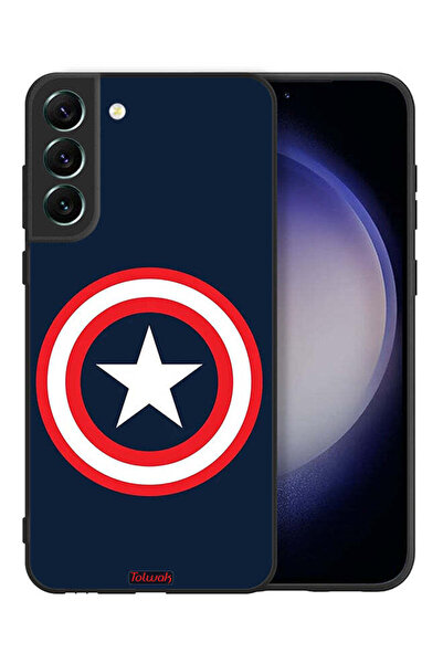 Tolwak Samsung Galaxy S21 FE 5G Protective Case Cover Captain America