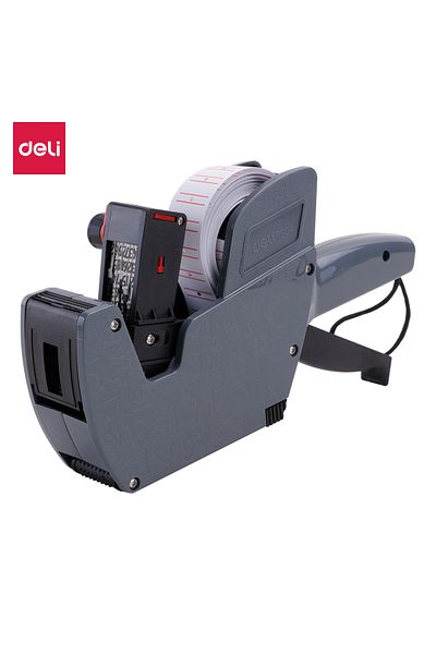 Deli آلة وضع العلامات على الأسعار E7504، 8 أرقام GRE - مثالية لوضع العلامات على المكاتب