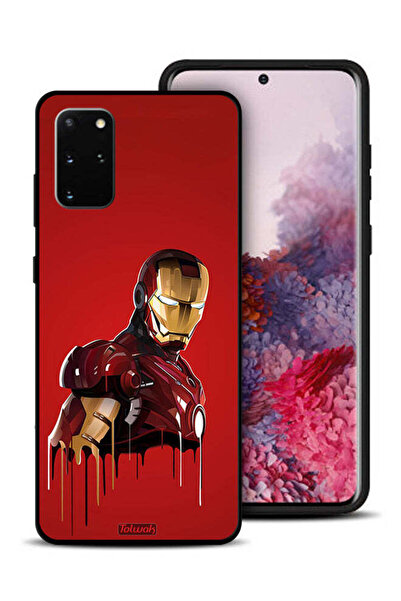Tolwak غطاء حماية لهاتف سامسونج جالكسي S20 بلس برسومات الرجل الحديدي
