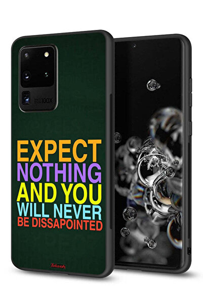 Tolwak غطاء حماية لهاتف Samsung Galaxy S20 Ultra لا تتوقع شيئًا ولن تشعر بخيب...