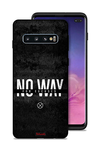 Tolwak غطاء حماية لهاتف سامسونج جالكسي S10 بلس - لا مجال للأعذار