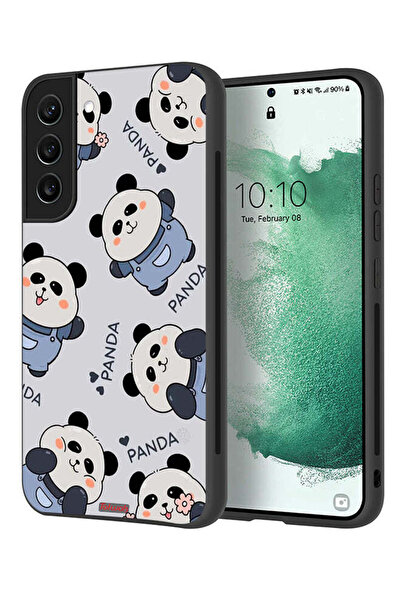 Tolwak غطاء حماية لهاتف سامسونج جالاكسي S21 بلس 5G بنقشة الباندا