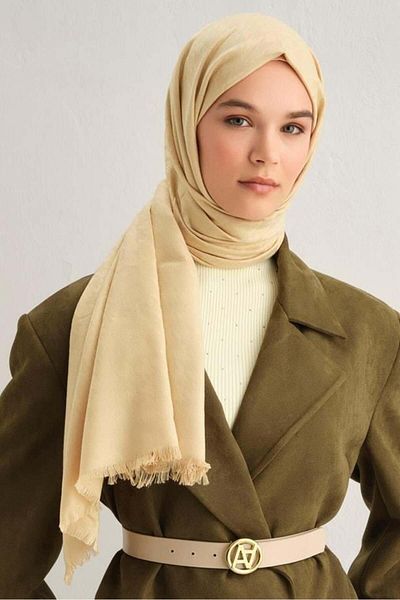 Armine Viscon Houndstooth Pattern Shawl 02