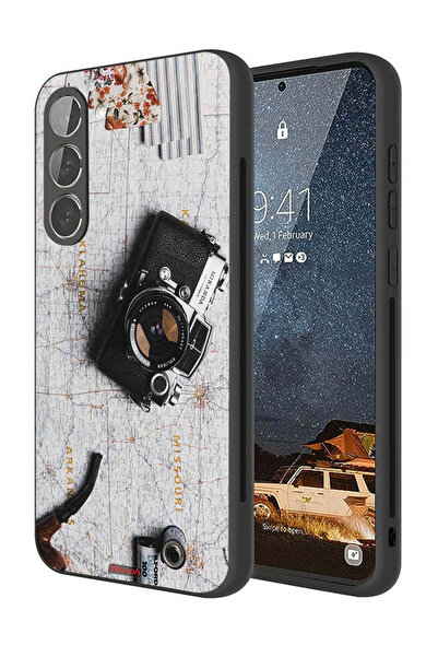 Tolwak غطاء حماية لهاتف Samsung Galaxy S23 Plus 5G بكاميرا كلاسيكية