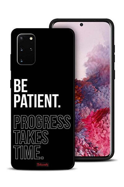Tolwak غطاء حماية لهاتف Samsung Galaxy S20 Plus - كن صبورًا، فالتقدم يستغرق وقتًا