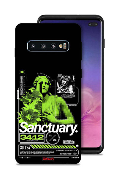 Tolwak غطاء حماية لهاتف سامسونج جالاكسي S10 بلس - سانكتشواري