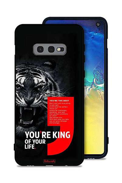 Tolwak غطاء حماية لهاتف Samsung Galaxy S10e أنت ملك حياتك