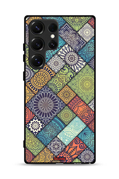 Tolwak غطاء حماية لهاتف سامسونج جالاكسي S25 ألترا بنمط ماندالا