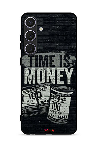 Tolwak غطاء حماية لهاتف Samsung Galaxy S24 Plus 5G - الوقت هو المال