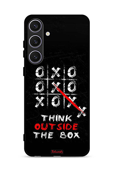 Tolwak غطاء حماية لهاتف Samsung Galaxy S24 Plus 5G - فكر خارج الصندوق