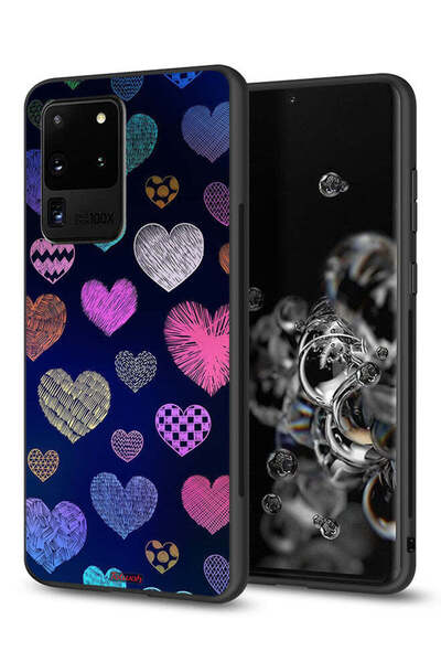 Tolwak غطاء حماية لهاتف سامسونج جالكسي S20 ألترا بنقشة قلوب داجا