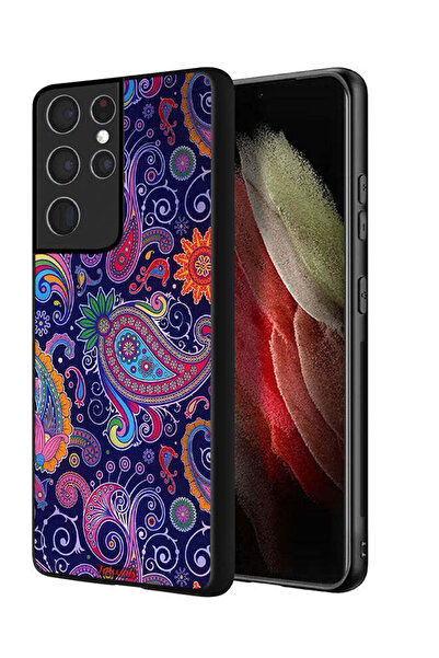 Tolwak غطاء حماية لهاتف سامسونج جالاكسي S21 ألترا 5G بنمط فن الماندالا