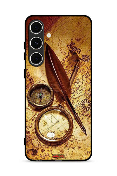 Tolwak غطاء حماية لهاتف سامسونج جالاكسي M56 5G بتصميم بوصلة عتيقة