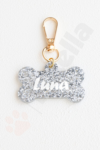 Petella İsimli Köpek Künyesi Köpek Tasması Kişiye Özel Köpek Künyesi