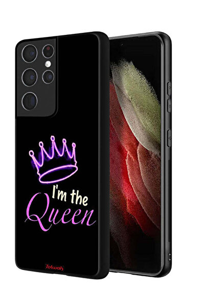 Tolwak غطاء حماية لهاتف سامسونج جالاكسي S21 ألترا 5G أنا الملكة