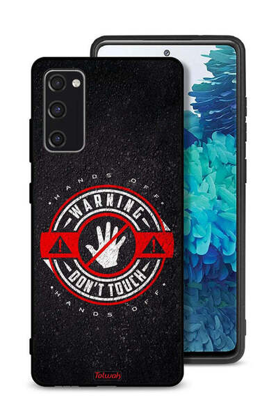 Tolwak Samsung Galaxy S20 FE Protective Case Cover Warning Do Not Touch