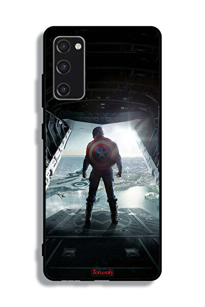 Tolwak Samsung Galaxy S20 FE Protective Case Cover Portrait Display Captain America