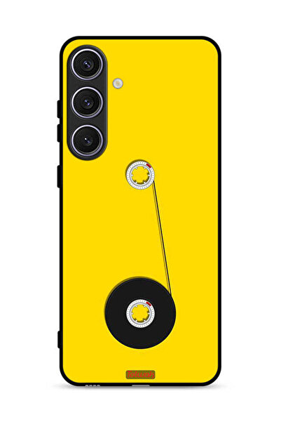 Tolwak غطاء حماية لهاتف سامسونج جالكسي S25 بتصميم عجلة الكاسيت