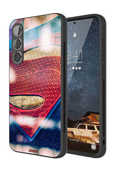 Tolwak غطاء حماية لهاتف سامسونج جالاكسي S23 بلس 5G بشعار سوبرمان