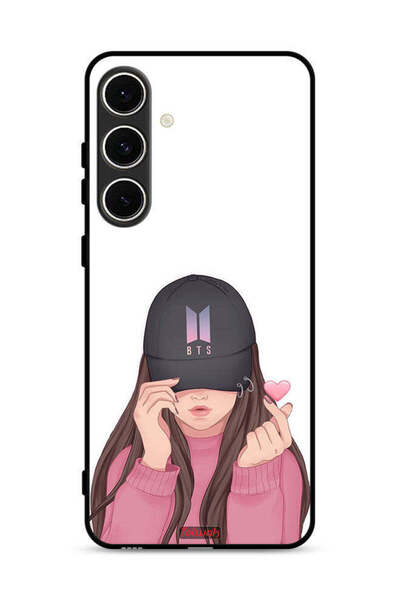 Tolwak غطاء حماية لهاتف Samsung Galaxy A36 5G فتاة تصنع سنابًا