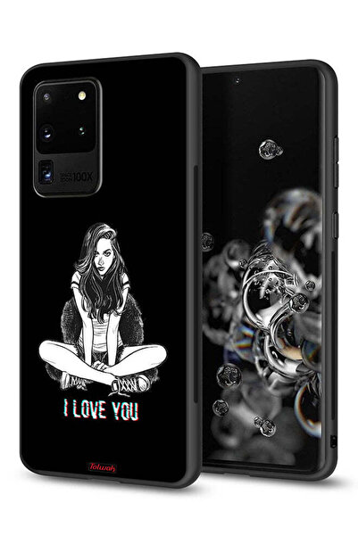 Tolwak غطاء حماية لهاتف سامسونج جالكسي S20 ألترا بتصميم "أحبك"