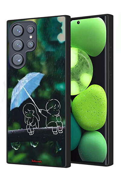 Tolwak غطاء حماية لهاتف Samsung Galaxy S22 Ultra 5G بتصميم زوجين من الفن التج...