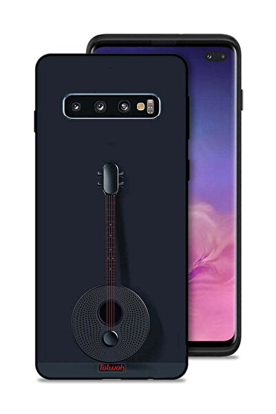 Tolwak Samsung Galaxy S10 Plus Protective Case Cover Guitar