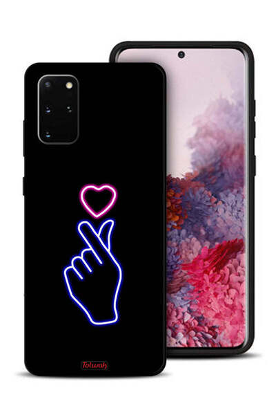 Tolwak غطاء حماية لهاتف سامسونج جالكسي S20 بلس بتصميم قلب سناب