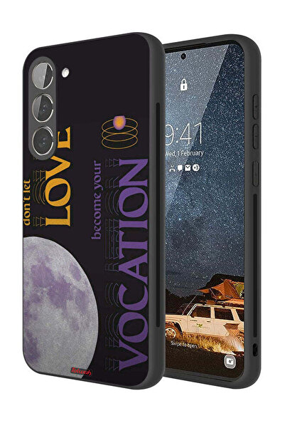 Tolwak غطاء حماية لهاتف سامسونج جالكسي S23 بلس 5G لا تدع الحب يصبح مهنتك