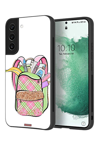 Tolwak غطاء حماية لهاتف سامسونج جالاكسي S22 بلس 5G بتصميم حقيبة فتاة وحيد القرن