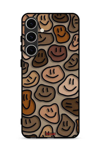 Tolwak غطاء حماية لهاتف سامسونج جالاكسي A36 5G برسومات وجوه مبتسمة