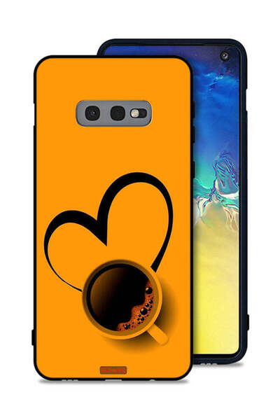 Tolwak غطاء حماية لهاتف Samsung Galaxy S10e بتصميم فن فنجان القهوة