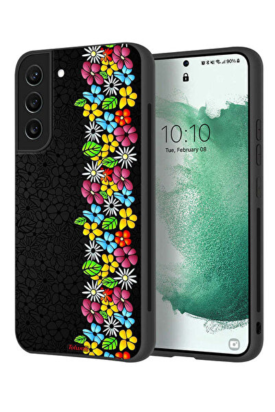 Tolwak غطاء حماية لهاتف سامسونج جالاكسي S22 بلس 5G من فلاورز لاين