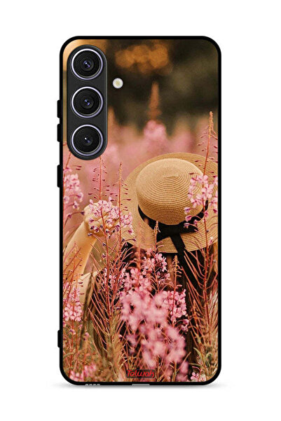 Tolwak غطاء حماية لهاتف سامسونج جالاكسي S24 بلس 5G بتصميم فتاة قبعة مزينة بال...