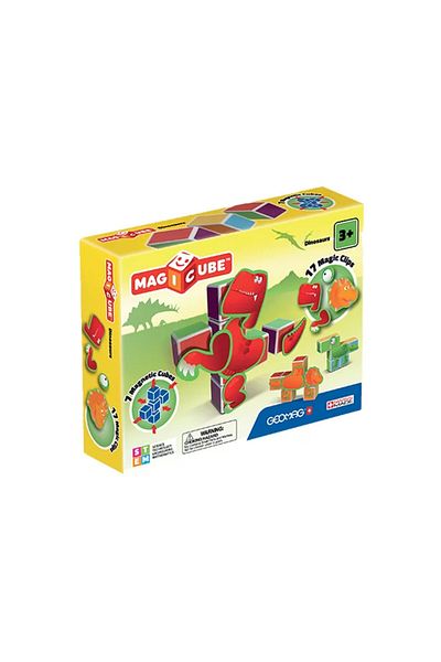GEOMAG Magnetic Construction Set – Dinosaurus – 7 Pieces