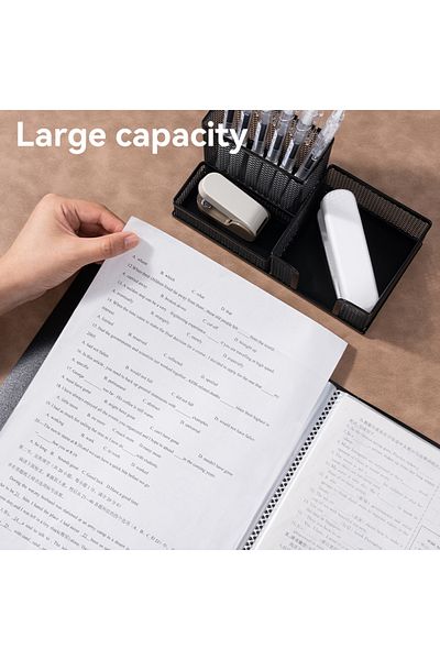 Deli EF908 FC-60P Display Book – ideal for storing & presenting FC-size documents
