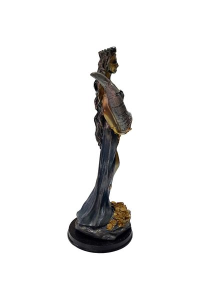 BV Decorative statuette, Woman with coins, 28 cm, LP004