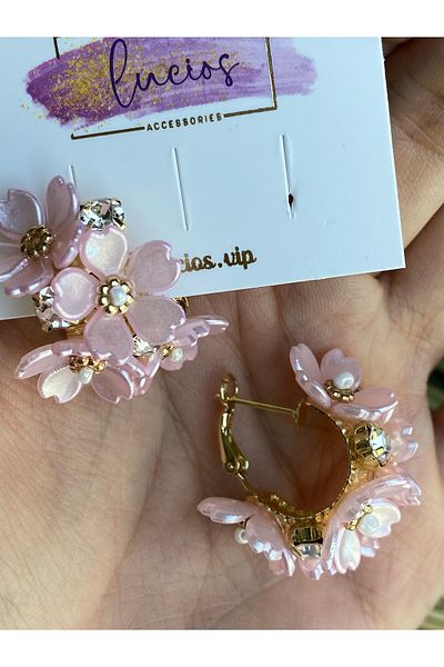 Lucios Zaraa Floral Earrings