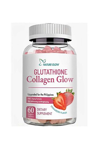 NATUREGLOW NATURE GLOW Glutathione Collagen Glow 60 Organic Gummies 190 gm