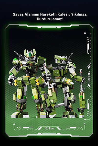 Sembo Block Steel Titan Undying Warrior Building Block Set