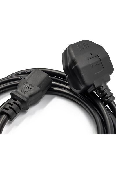 Generic Desktop Power Cable - Reliable Pure Copper Wire for Computers, TVs, Monitors, and More