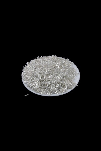 Serhat Aksesuar ve El İşçilik Gümüş Burgulu Boru 10 mm Boncuk 100 Gr