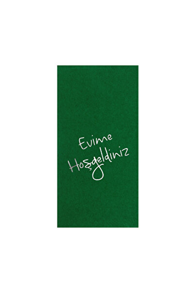 Story رقائق فضية مقاس 33 × 33 سم مرحبًا بكم في منزلي منقوشة 16 قطعة 1/8 منديل...