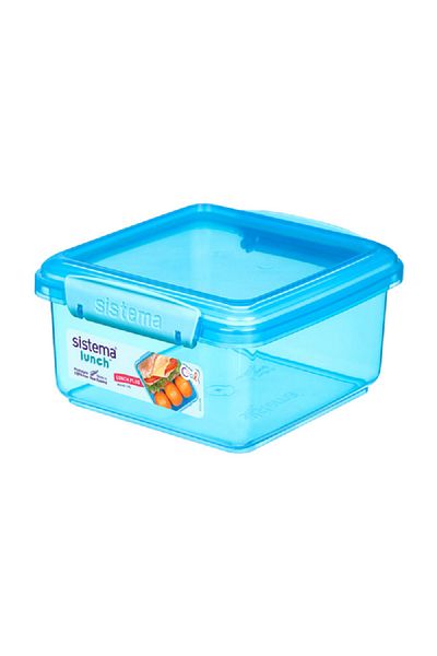Sistema Freezer Safe BPA-Free Plastic Stackable Lunch Box