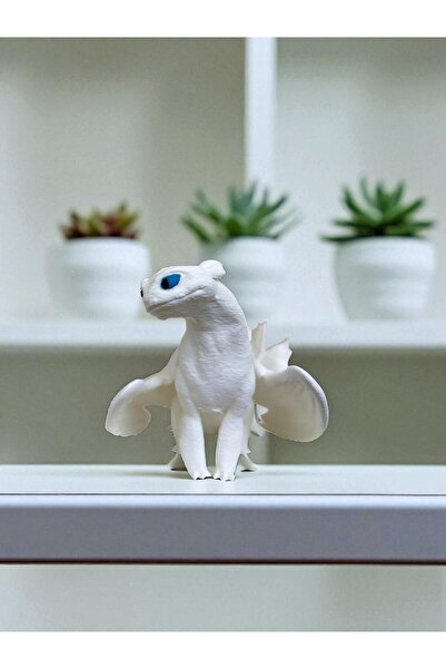 3D Dükkanı Işığın Öfkesi Light Fury - Toothless - Ejderhanı Nasıl Eğitirsin F...