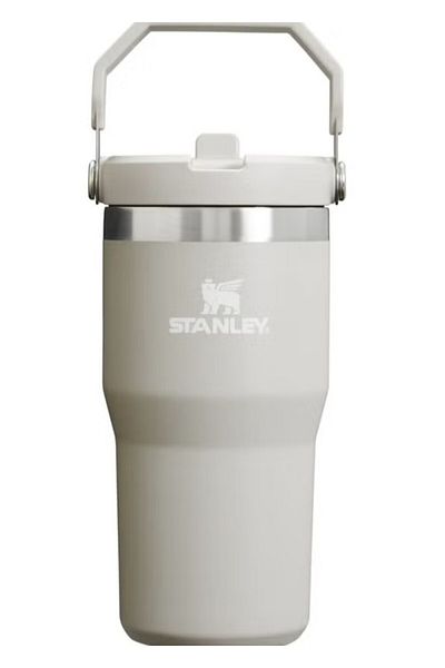 Stanley كوب آيس فلو فليب سترو تامبل سعة 20 أونصة - لون رمادي