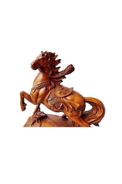BV Horse Statuette, Brown, 26 cm, TT030