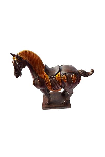 BV Horse Statuette, Brown, 28 cm, TT9052
